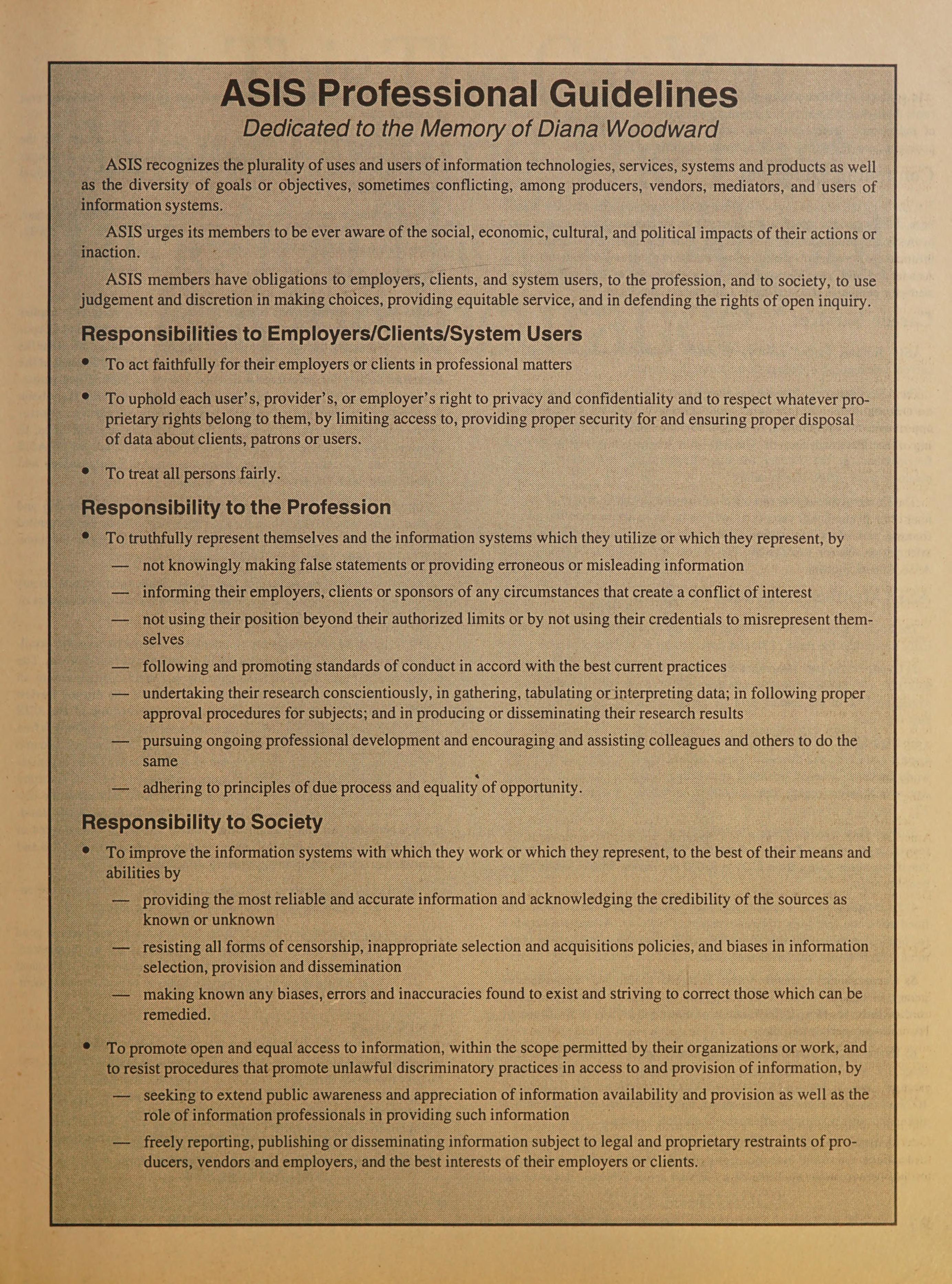 ASIS Handbook and Directory