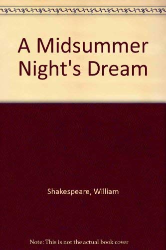 A Midsummer Night's Dream with Reader's Guide by William Shakespeare, ISBN 9780877209232
