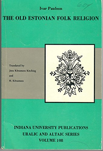 The Old Estonian Folk Religion