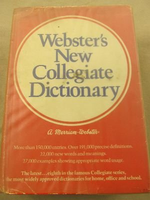 Webster's New Collegiate Dictionary