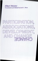 Participation, Associations, Development, and Change