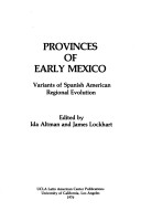 Provinces of Early Mexico