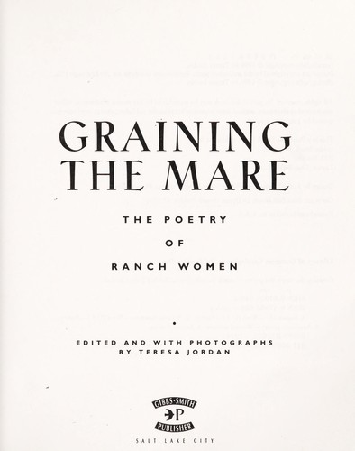 Graining the Mare