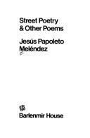 Street poetry & other poems.
