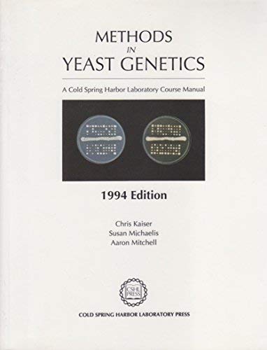 Methods in Yeast Genetics