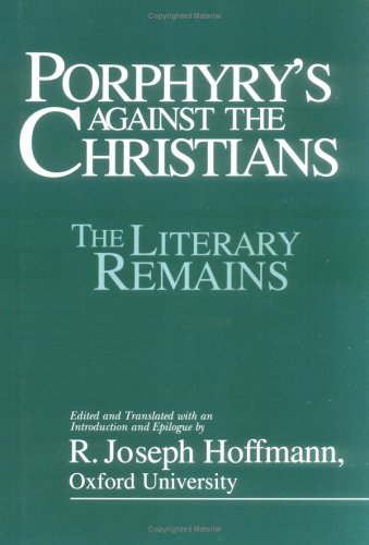 Porphyry'S Against The Christians