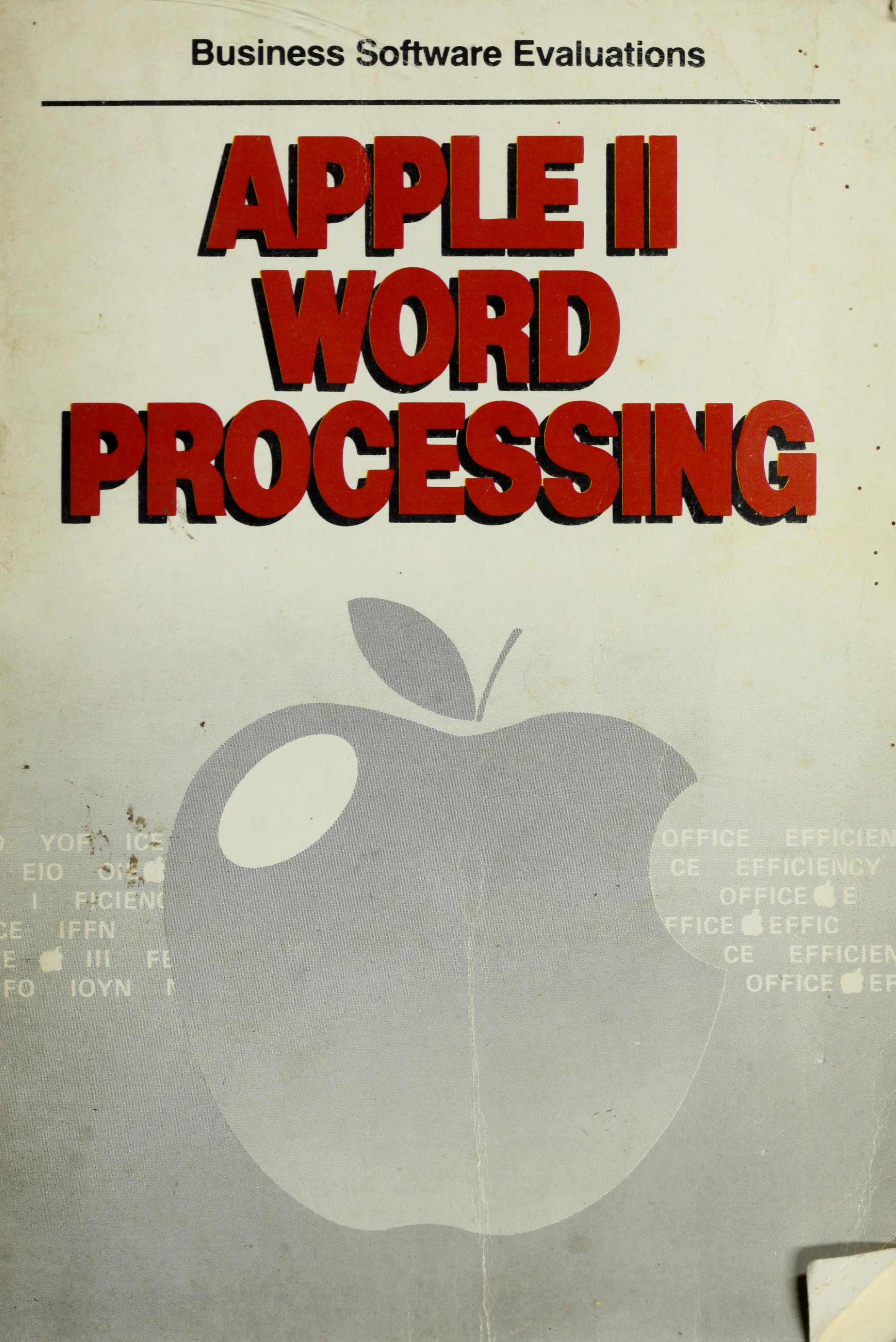 Apple: Word Processing