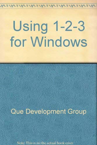 Using 123 for Windows