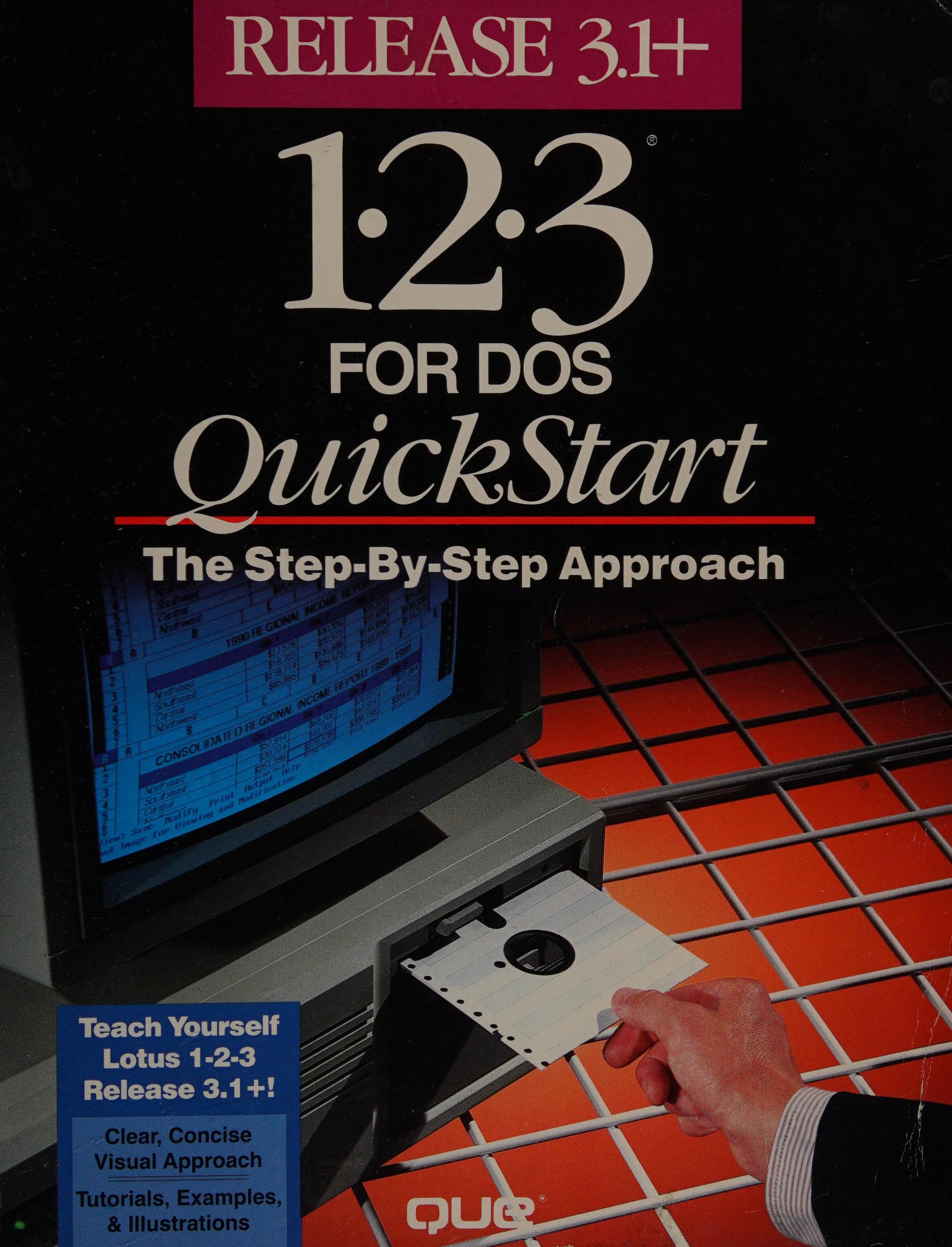 Lotus 1-2-3 for Dos Release 3.1 Plus Quickstart