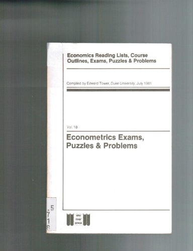 Econometrics Exams, Puzzles & Problems