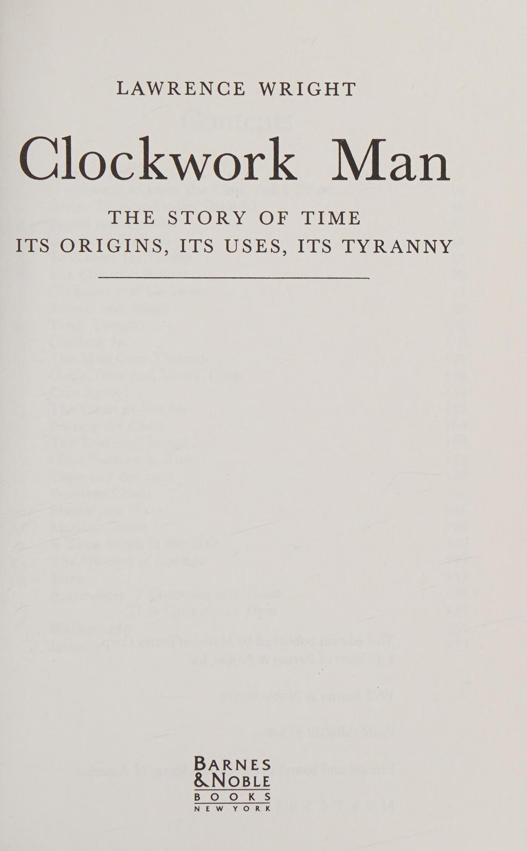 Clockwork Man