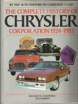Complete History Of Chrysler Corporation, 1924-1985