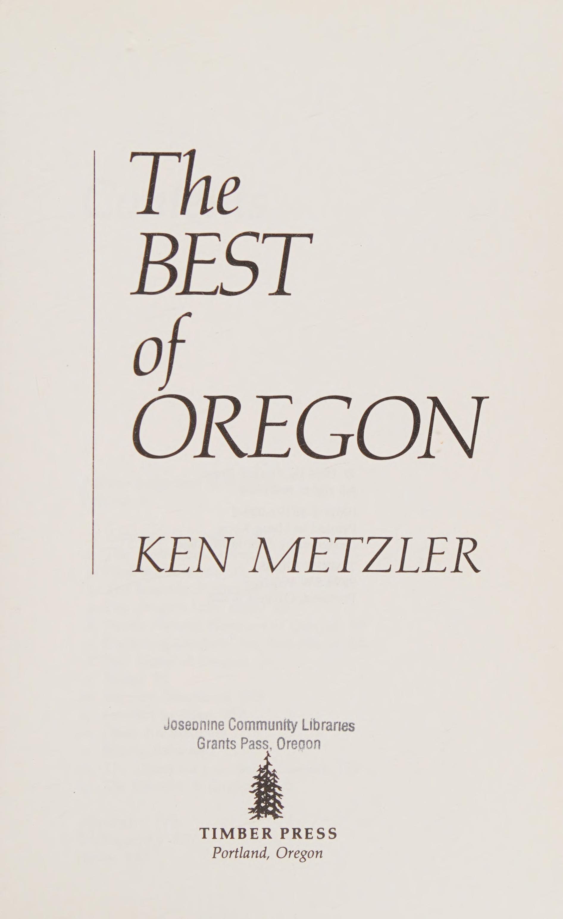 Best Of Oregon