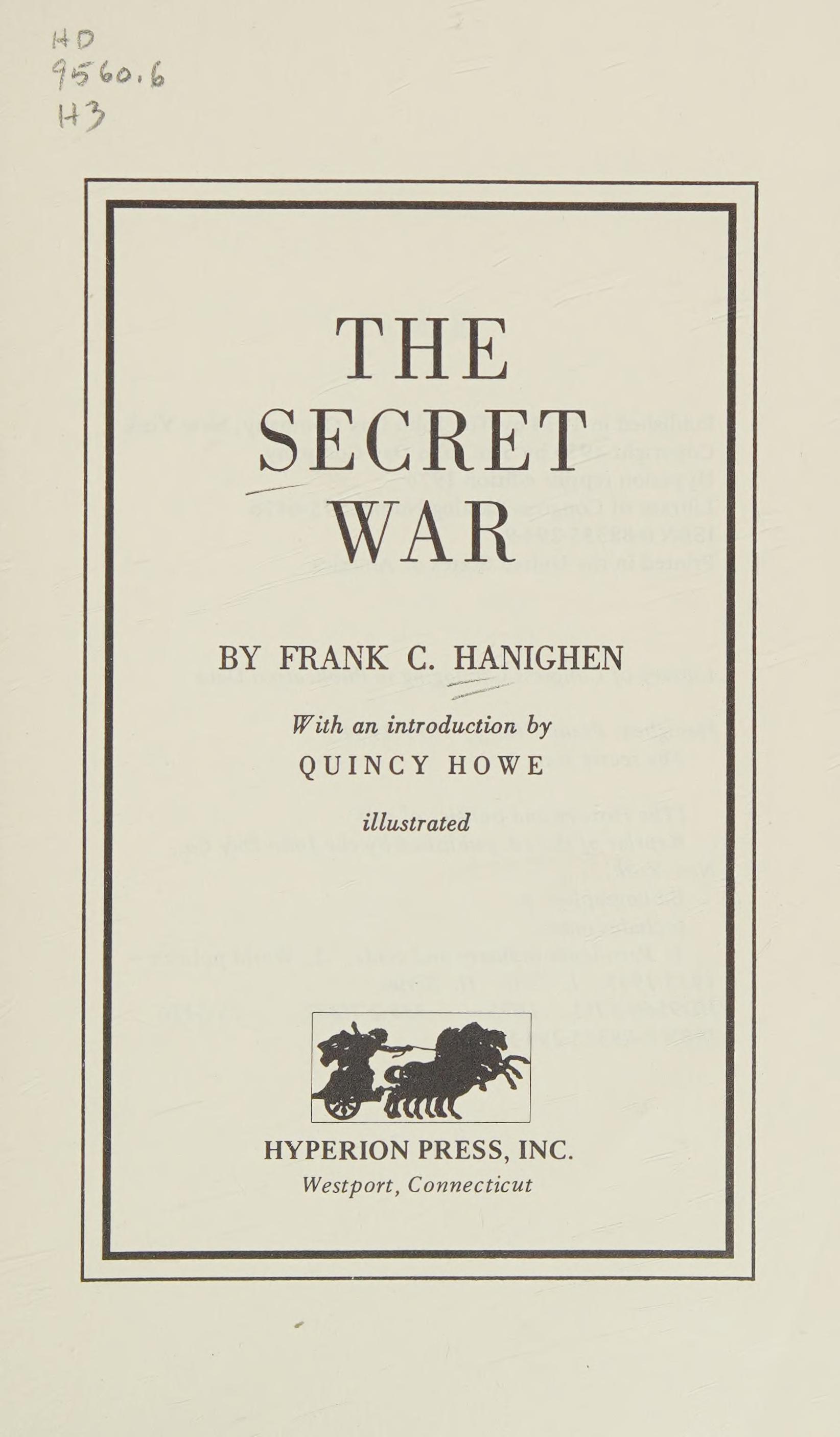 The Secret War