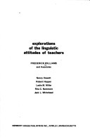 Explorations of the Linguistic Attitudes of Teachers