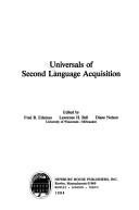 Universals Of Second Language Acquisition