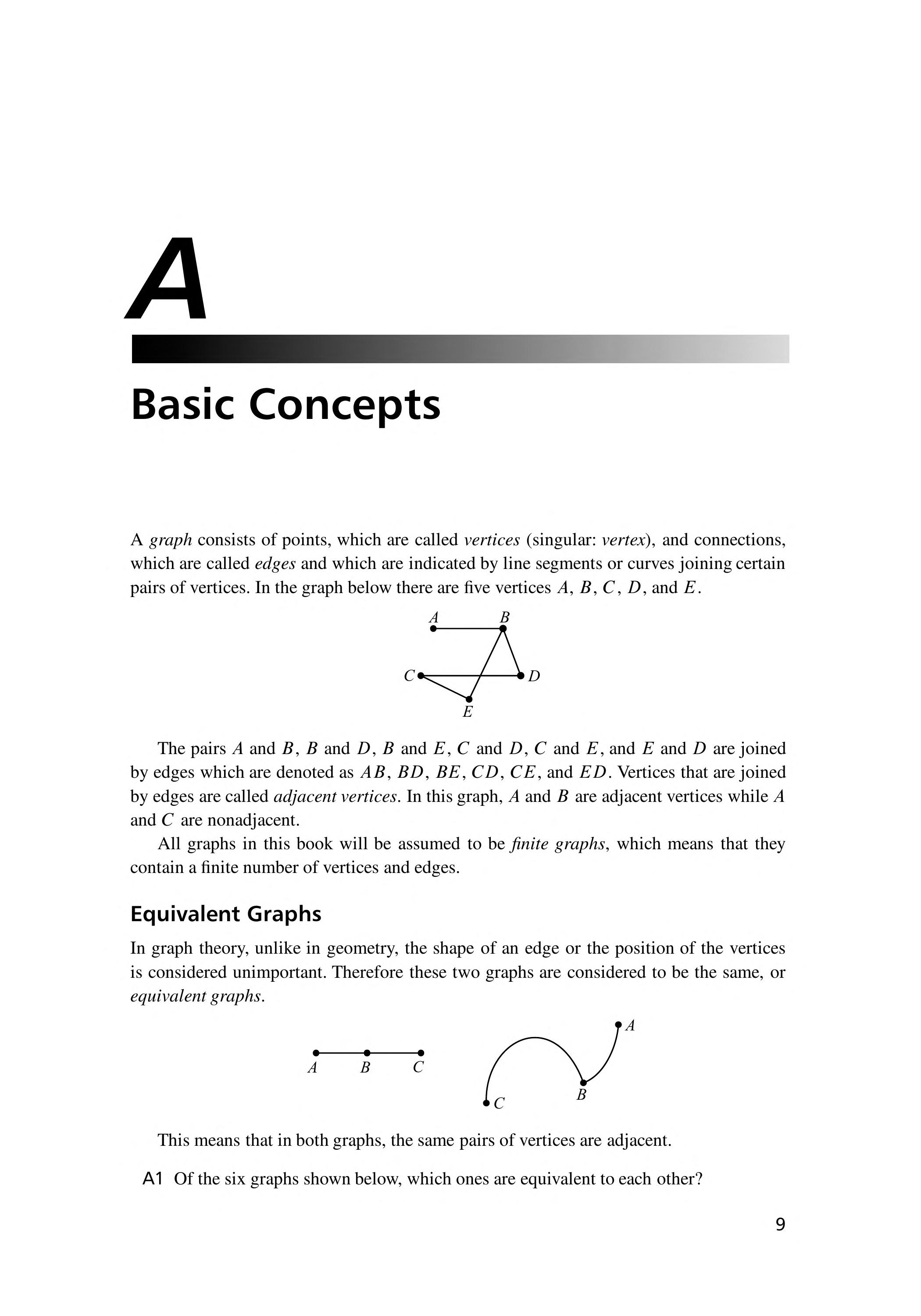 Graph Theory: A Problem Oriented Approach