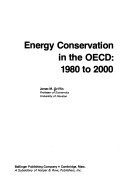 Energy Conservation In The OECD, 1980 To 2000