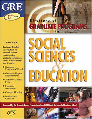 Directory of Graduate Programs in Social Sciences & Education