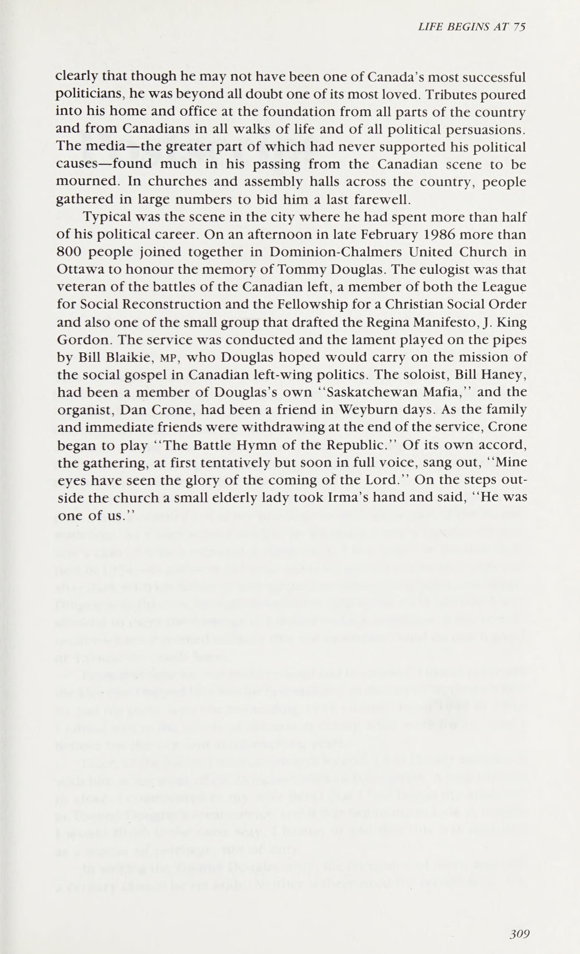 Tommy Douglas: The Road To Jerusalem