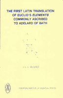 First Latin Translation of Euclid's Elements