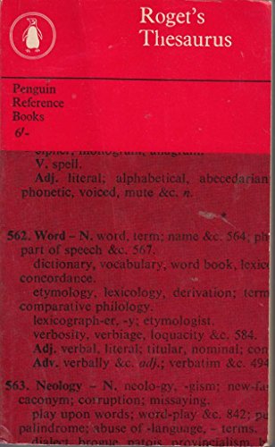 Roget's Thesaurus of English Words and Phrases