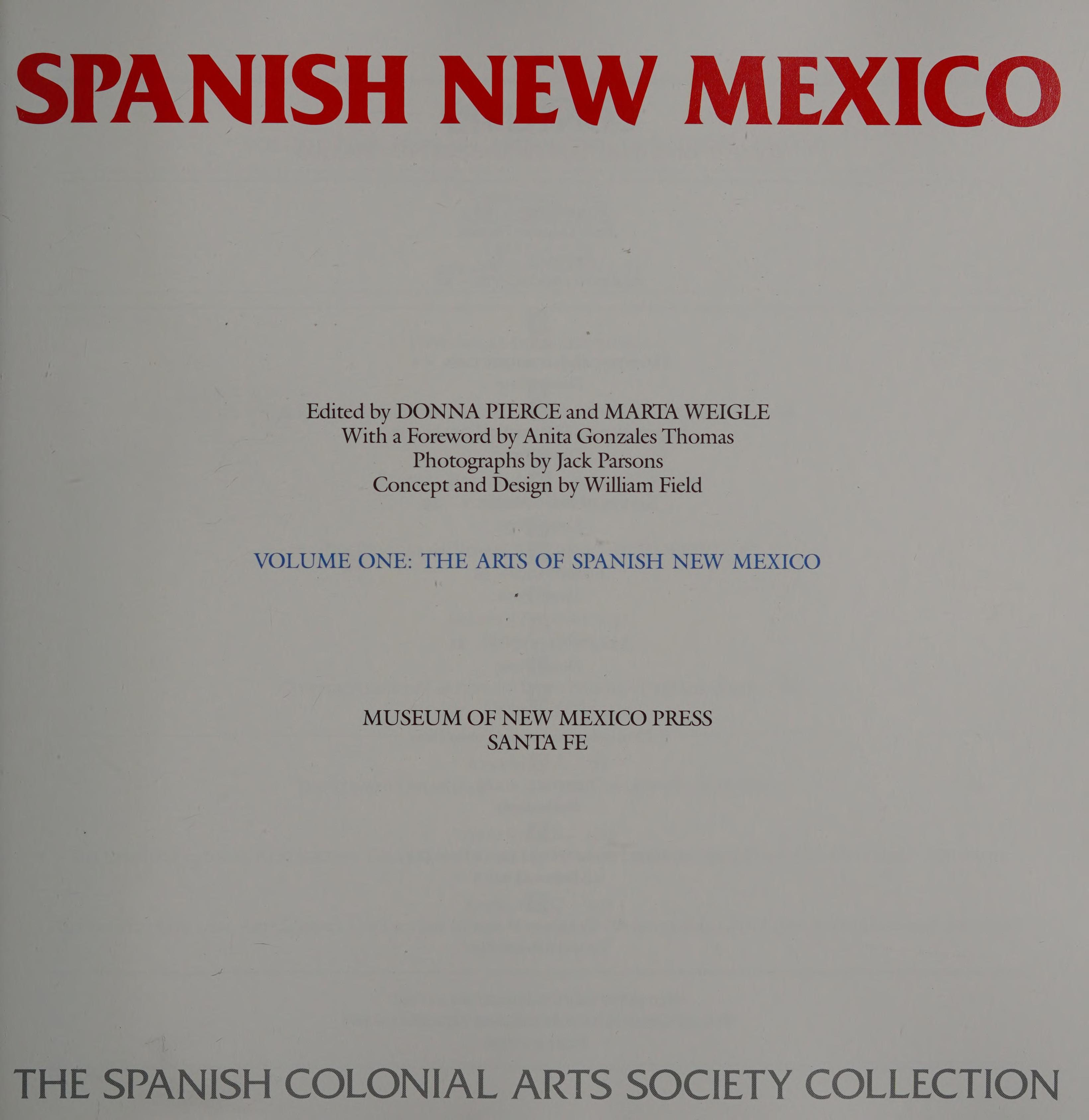 Spanish New Mexico