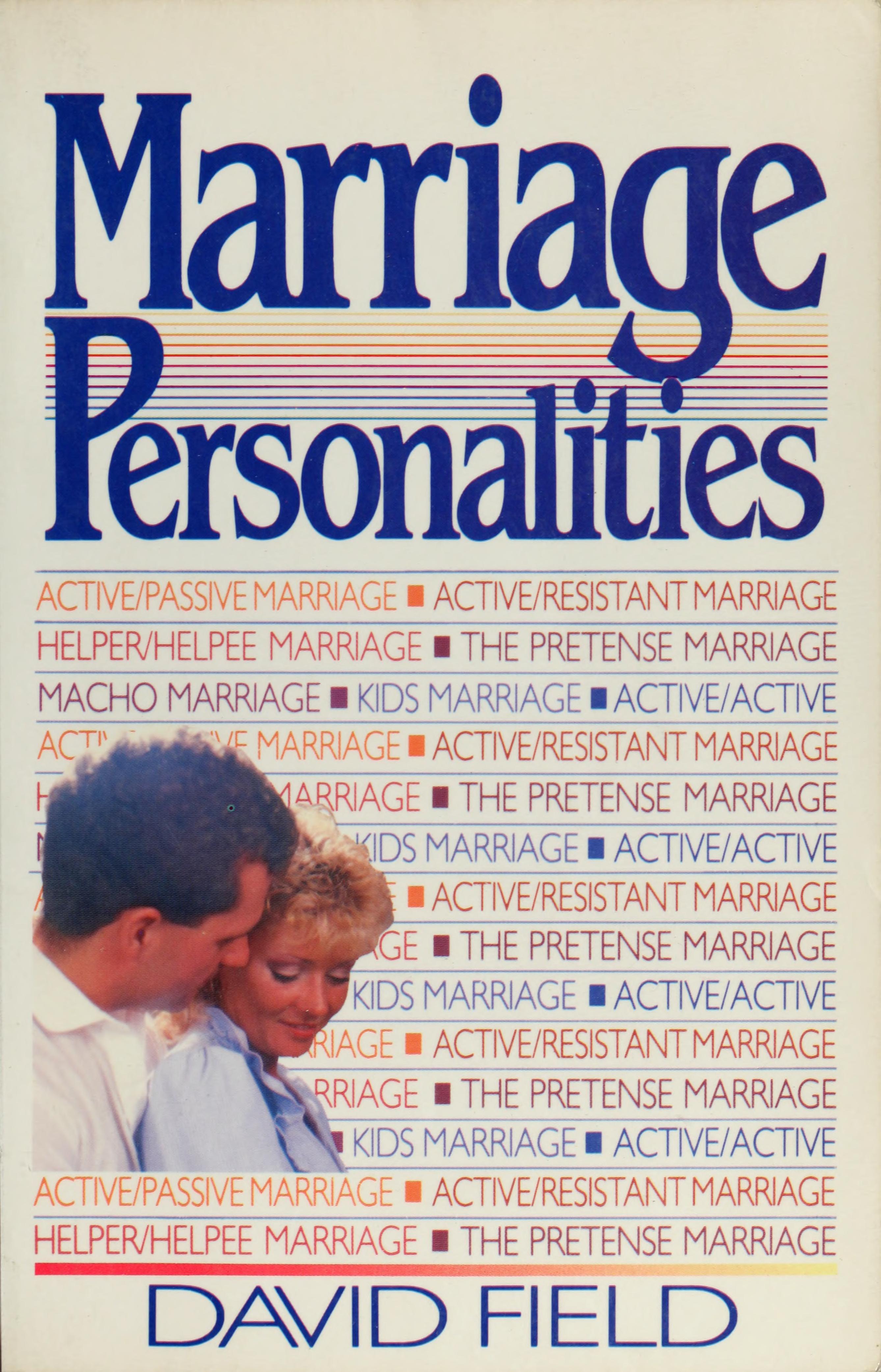 Marriage Personalities