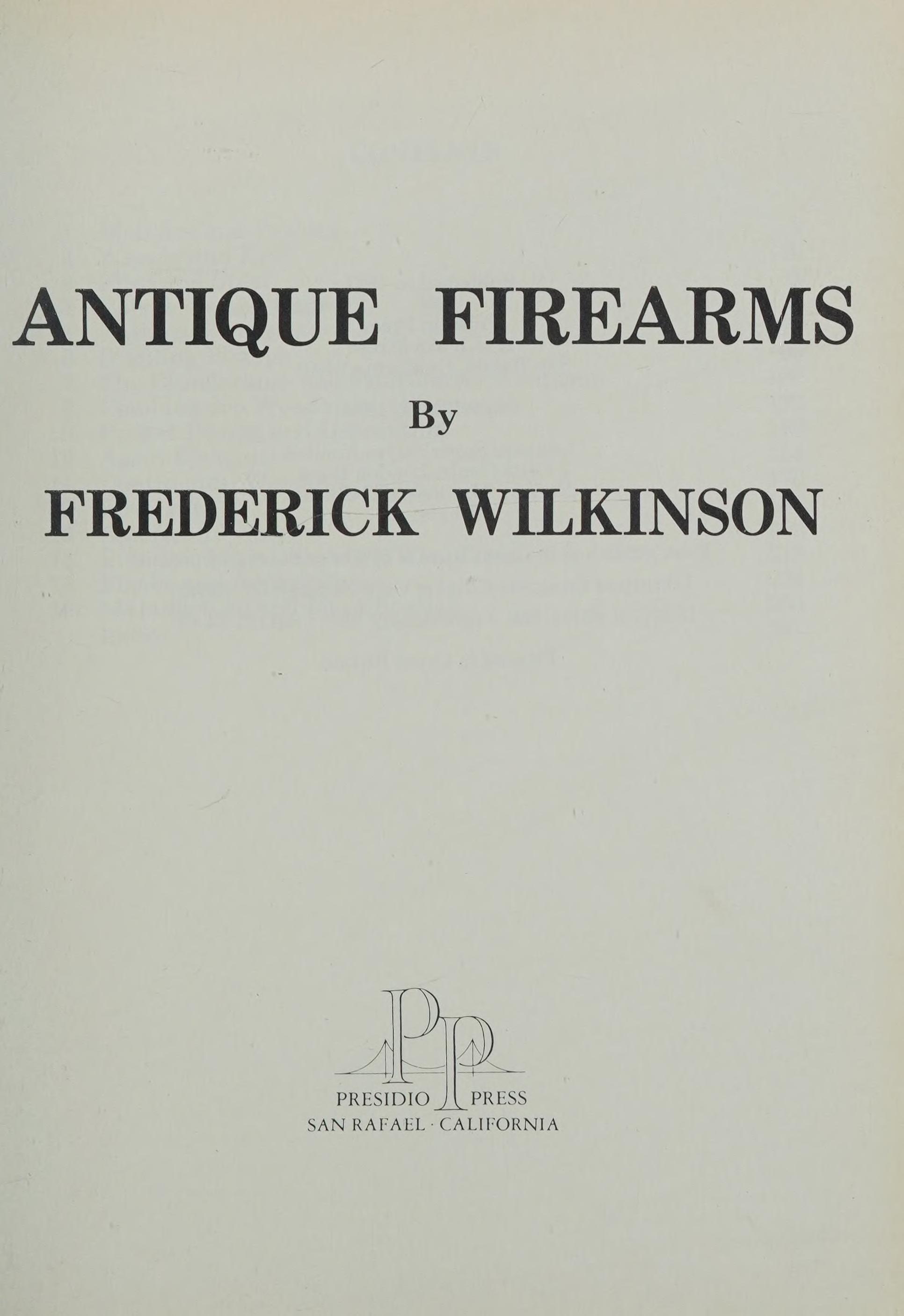 Antique Firearms
