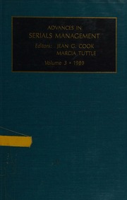 Advances In Serials Management