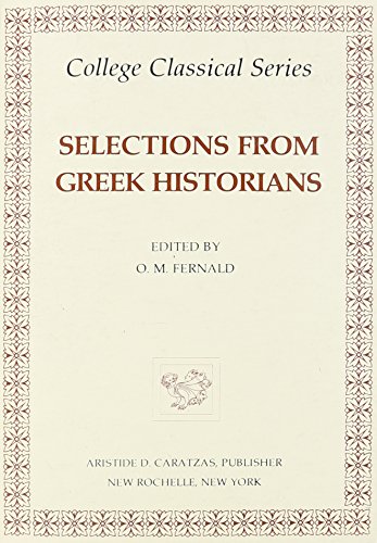 Selections from the Greek Historians