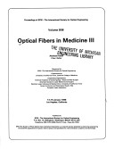 Optical Fibers in Medicine Iii