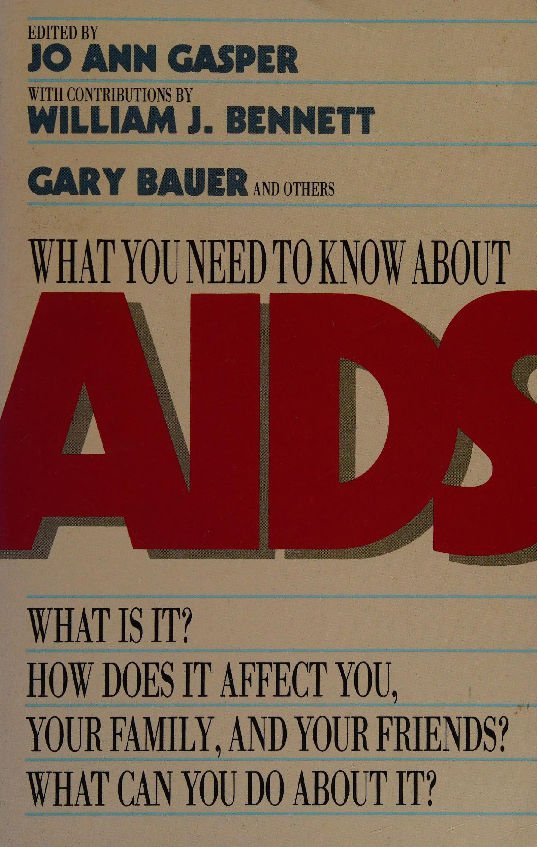 What You Need To Know About Aids
