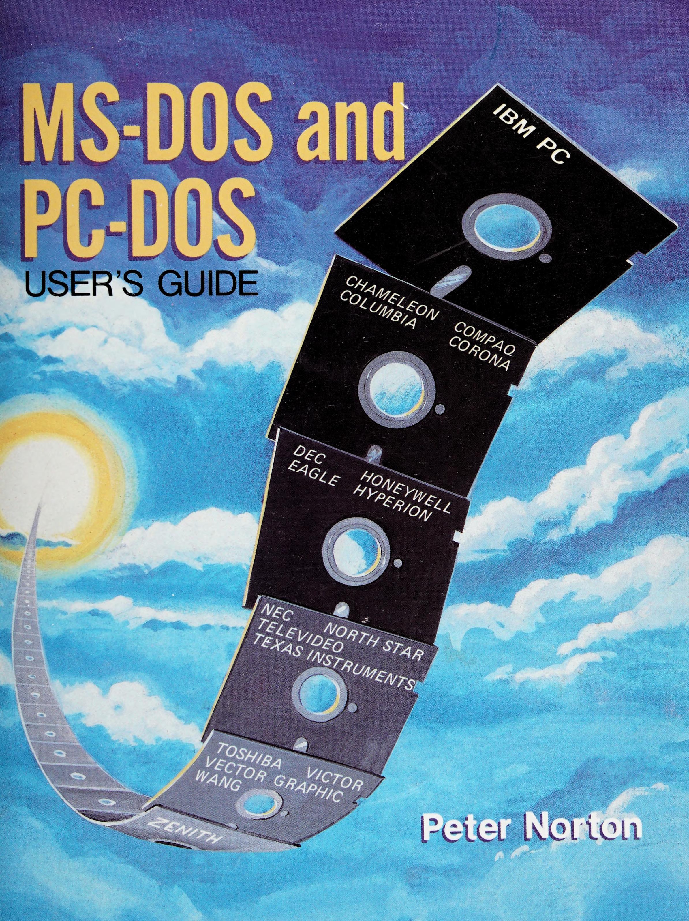 MS-DOS and PC-DOS