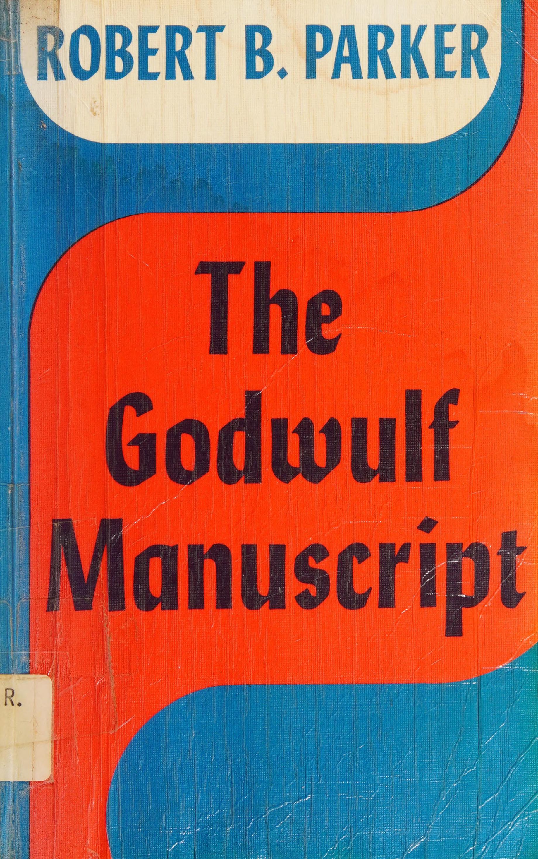 The Godwulf Manuscript by Robert B. Parker, ISBN 9780893402181