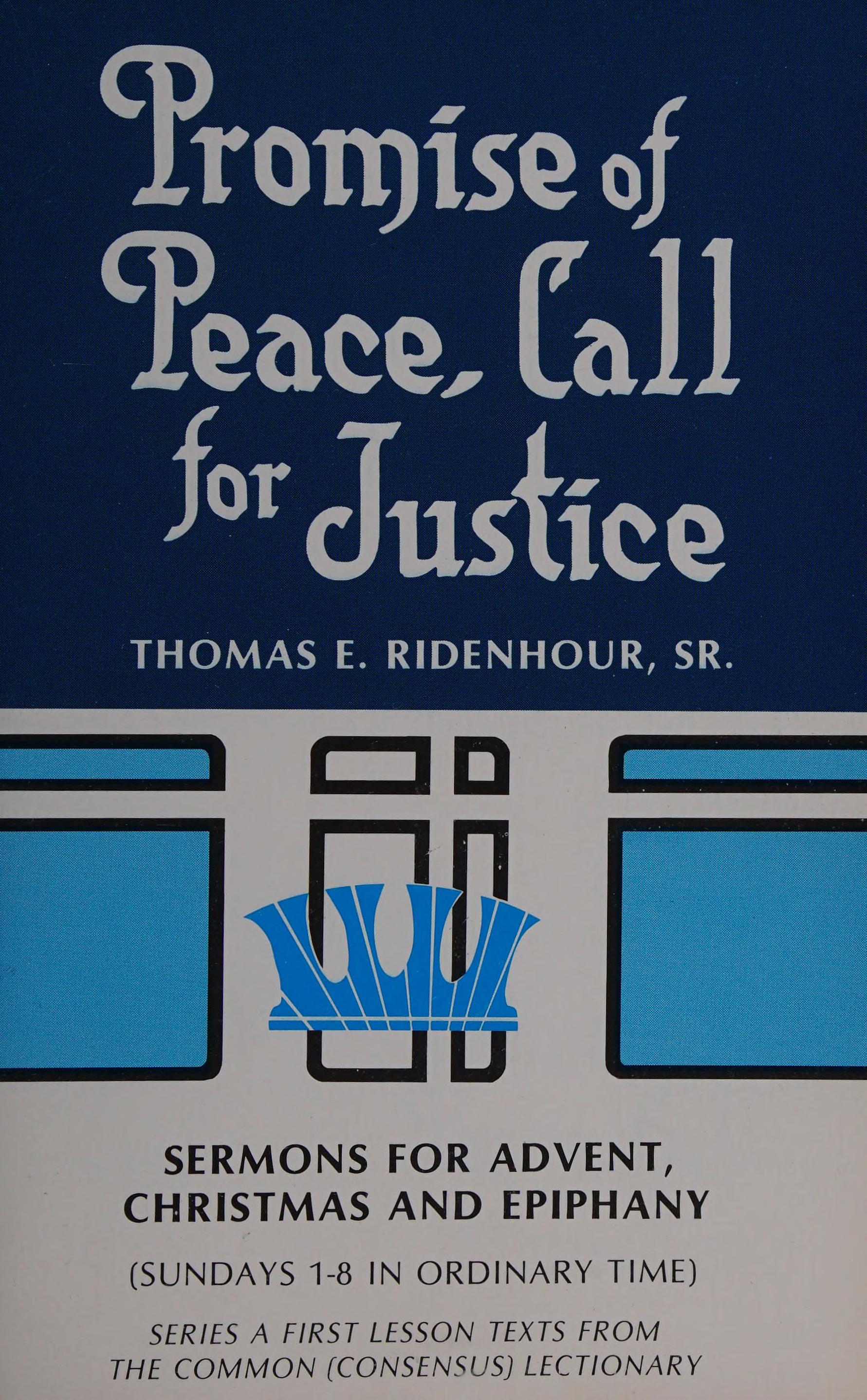 Promise Of Peace, Call For Justice