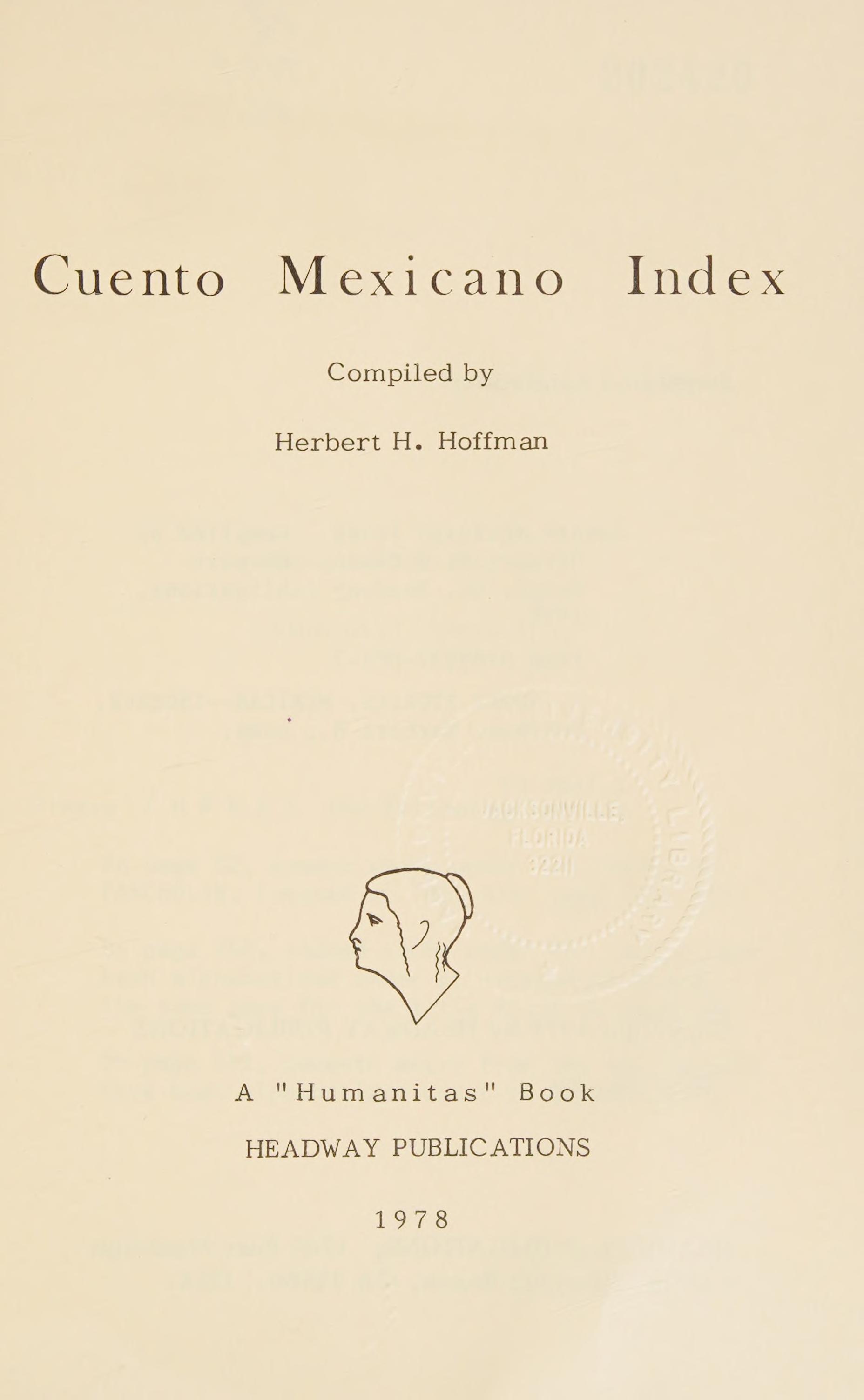 Cuento Mexicano Index