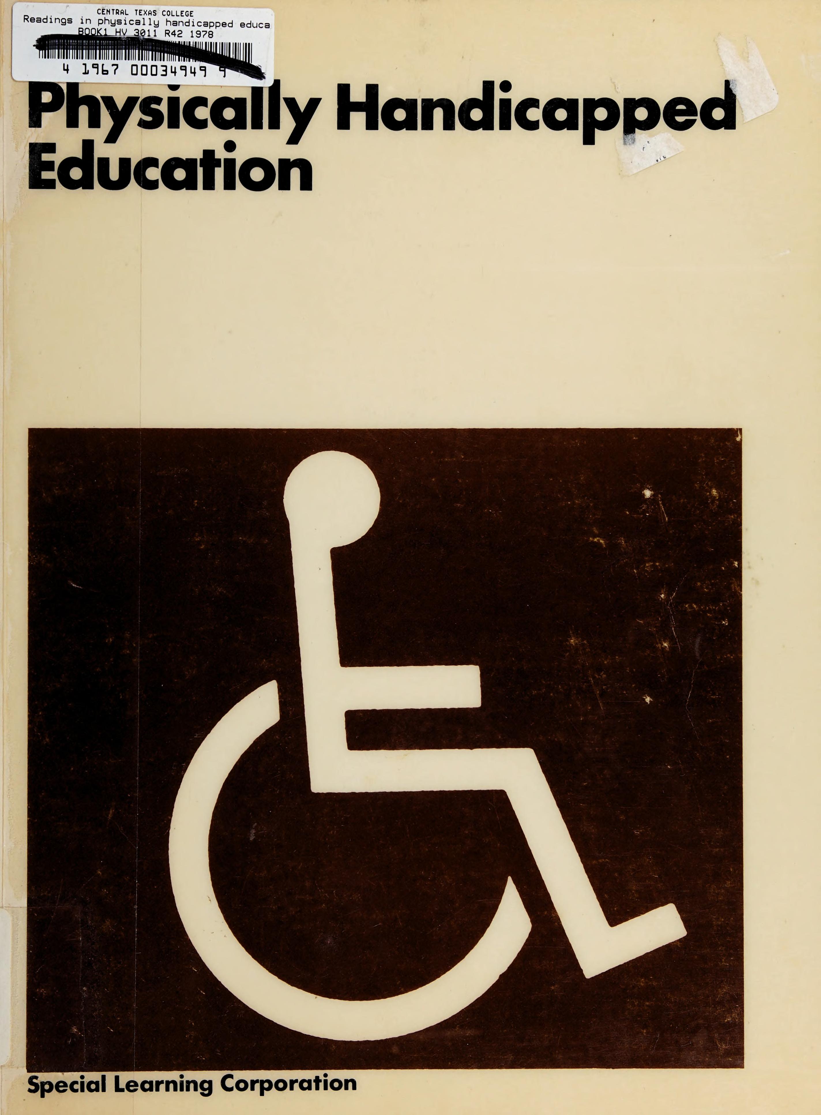 Readings in Physically Handicapped Education