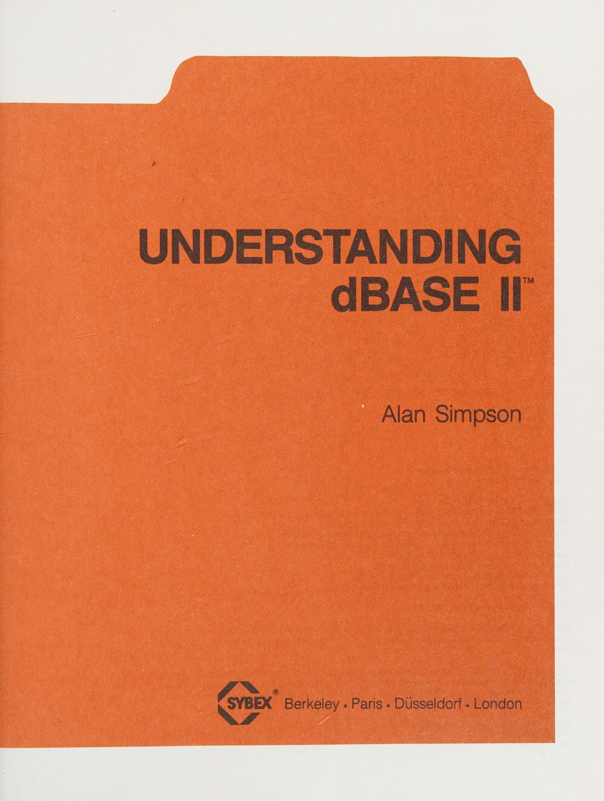 Understanding Dbase Ii