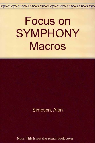 Focus on Symphony Macros