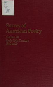 Survey of American Poetry