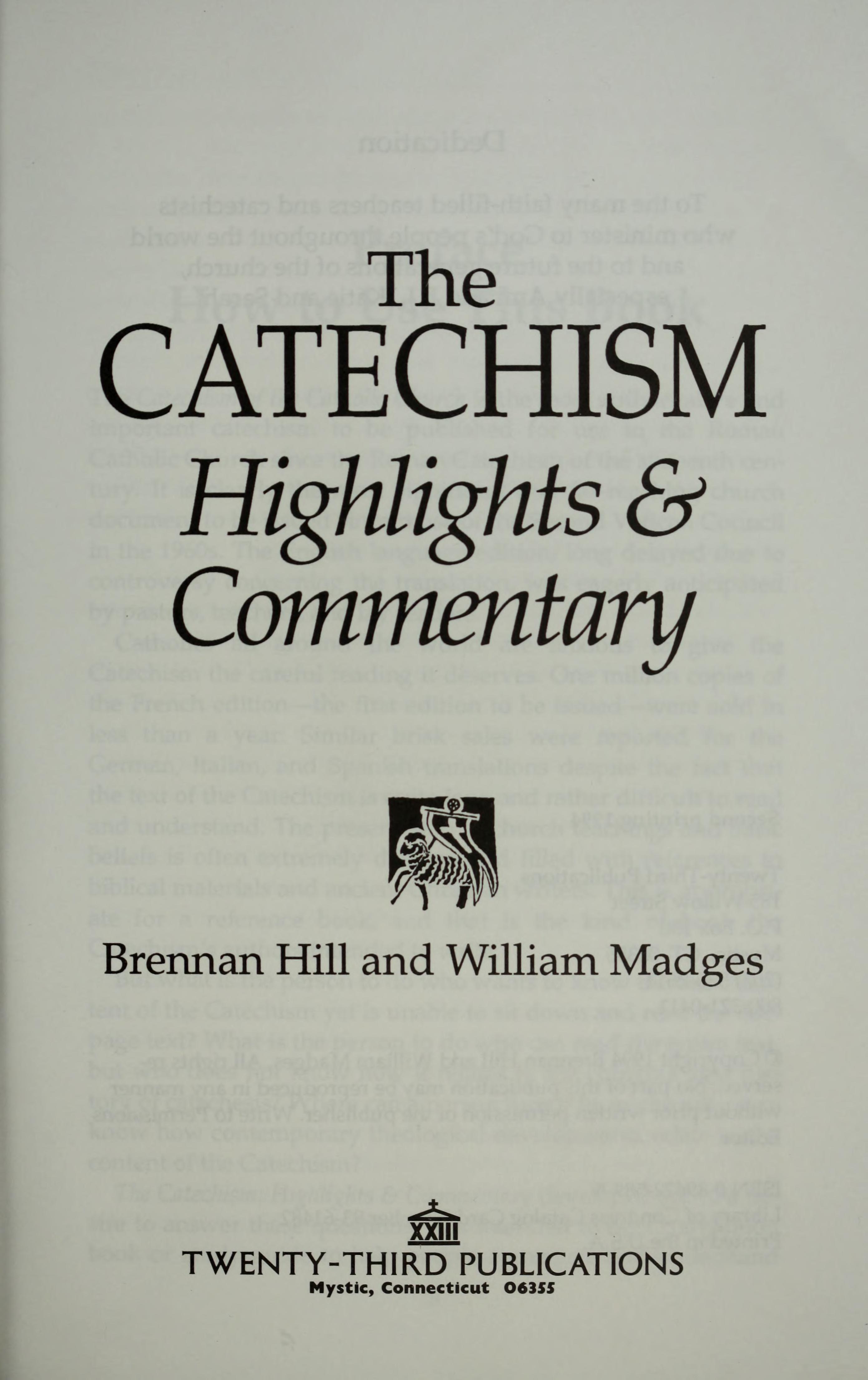 The catechism