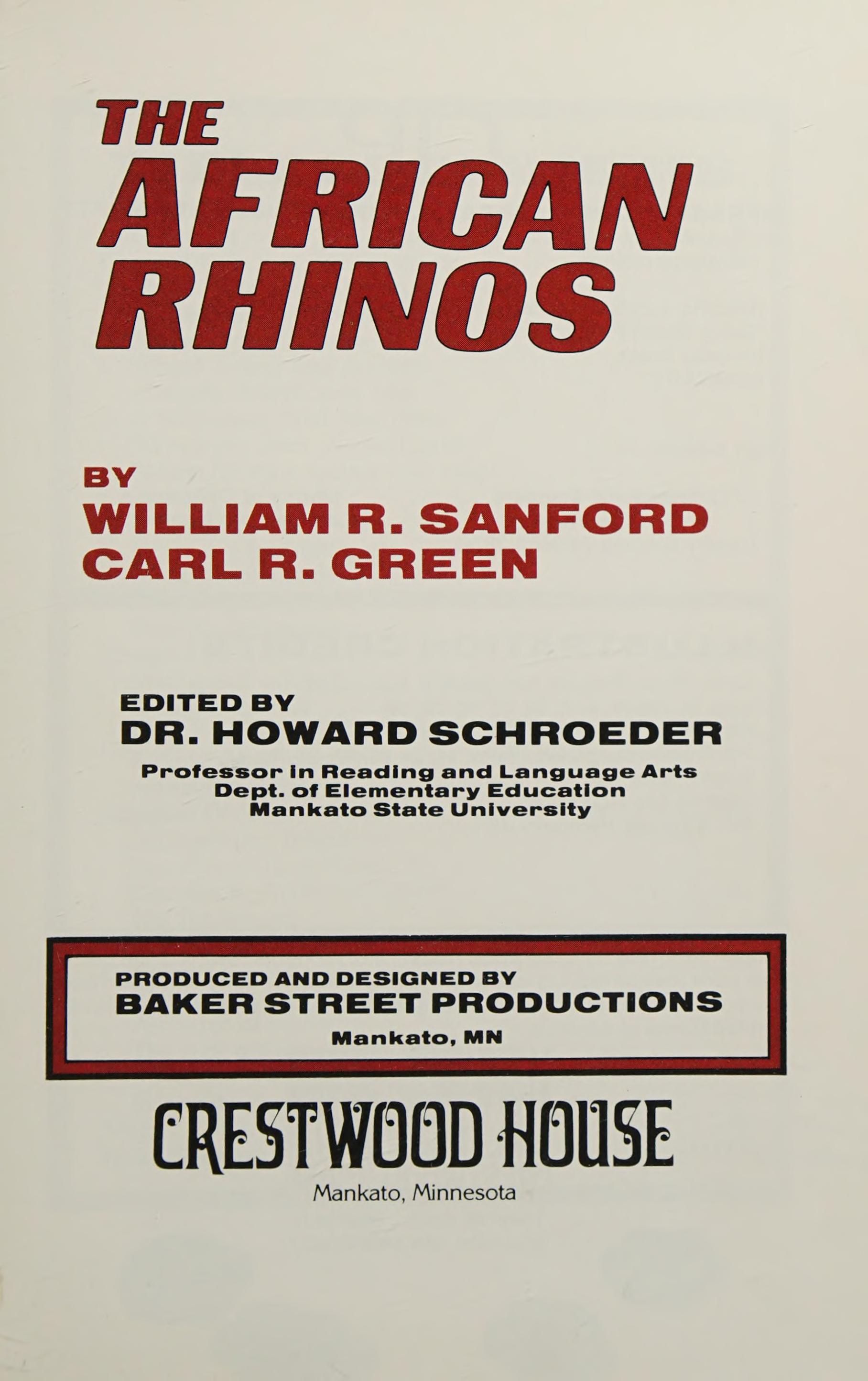 The African rhinos