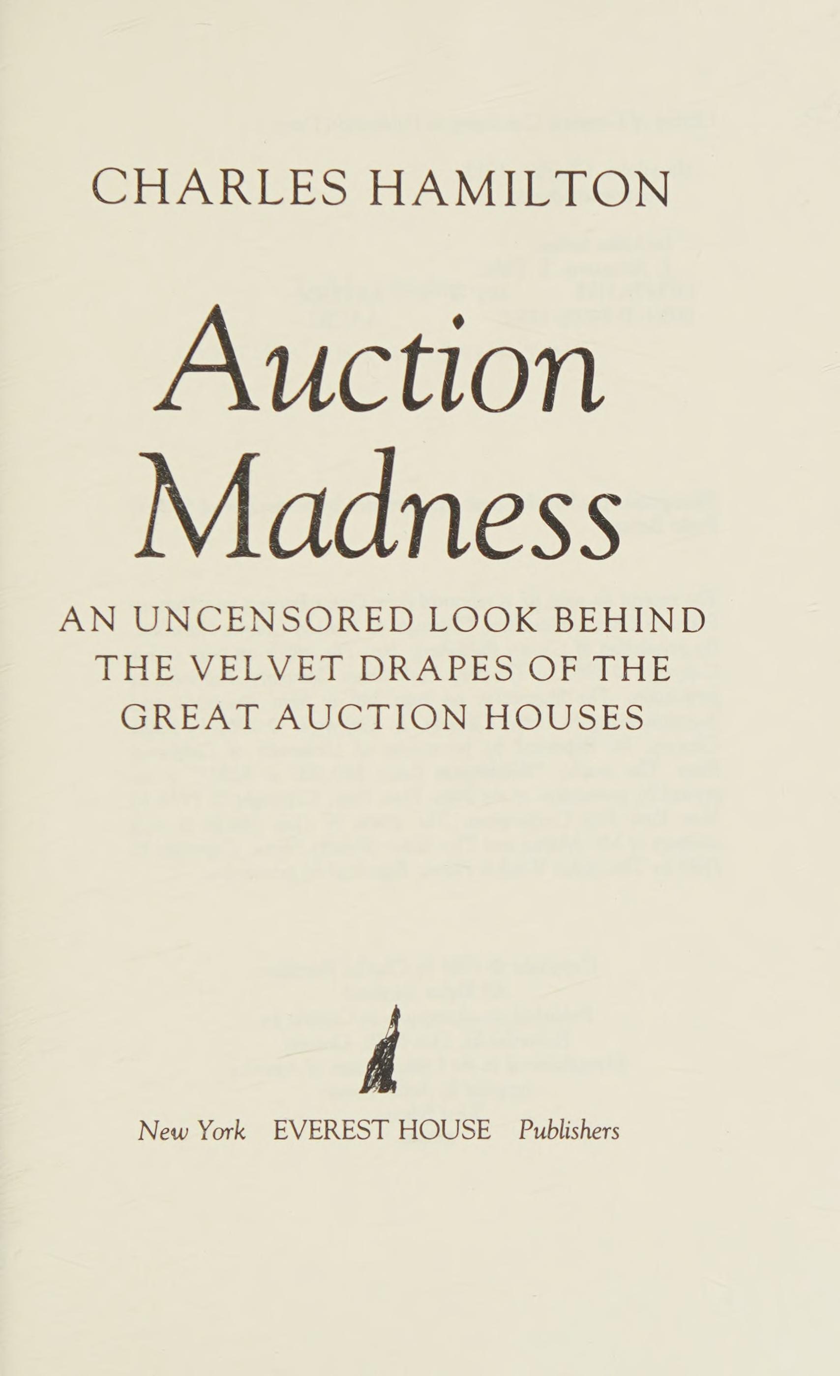 Auction Madness