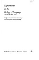 Explorations in the Explorations in the Biology of Language