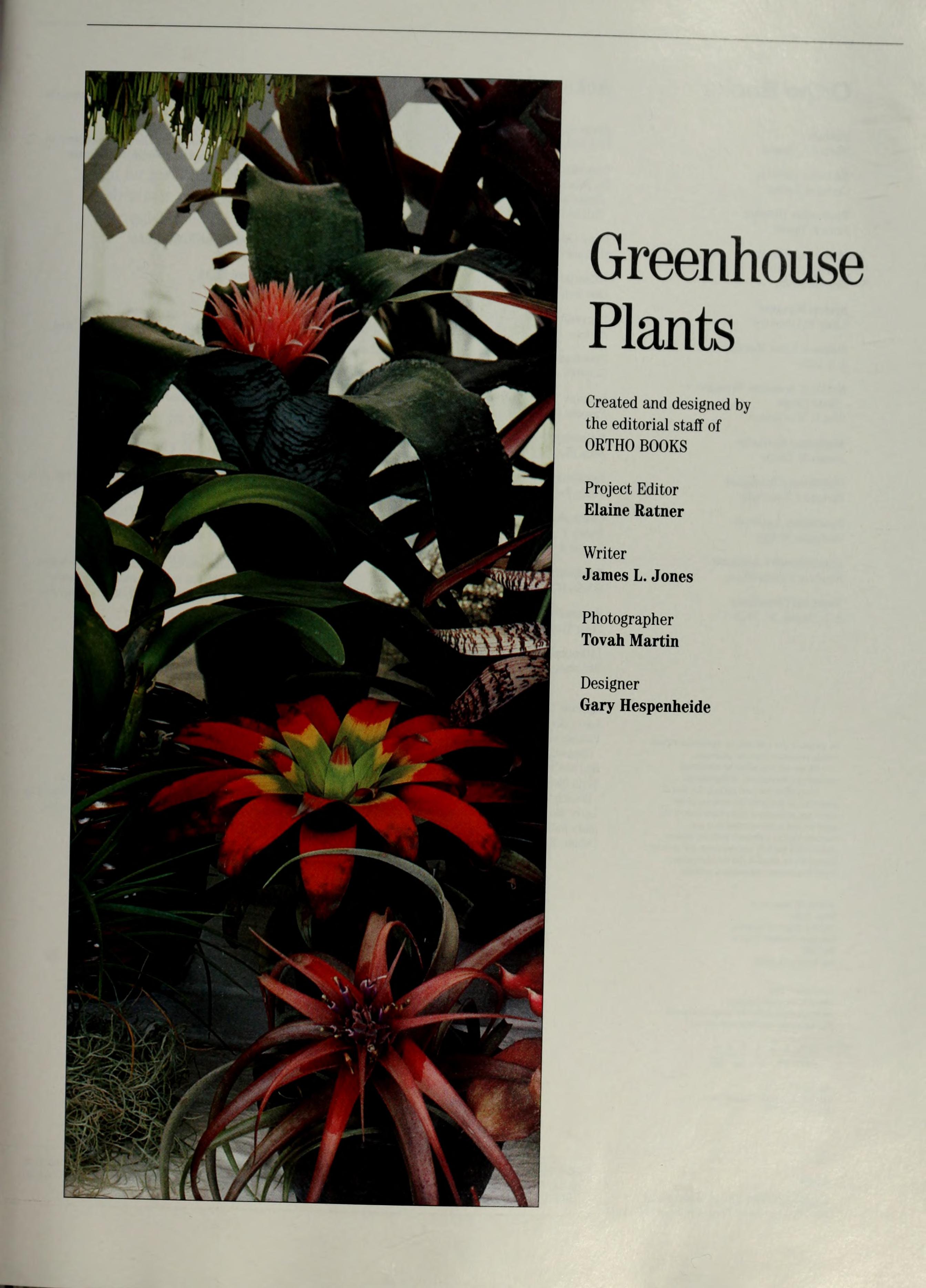 Greenhouse Plants