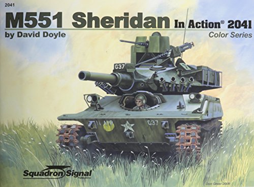 M551 Sheridan in Action - Armor Color Series No. 41