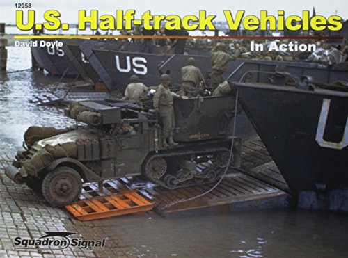 U.S. Half-Track Vehicles in Action