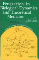 Perspectives in Biological Dynamics and Theoretical Medicine