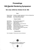 Proceedings of the 1993 Symposium on Parallel Rendering